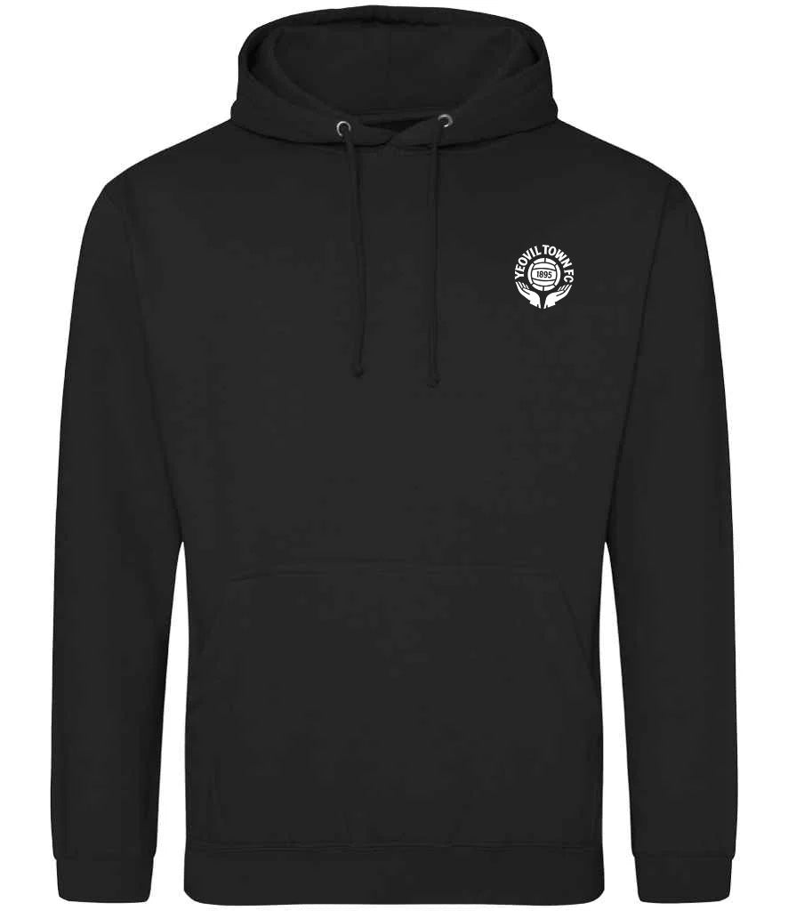 Black circle crest Hoody