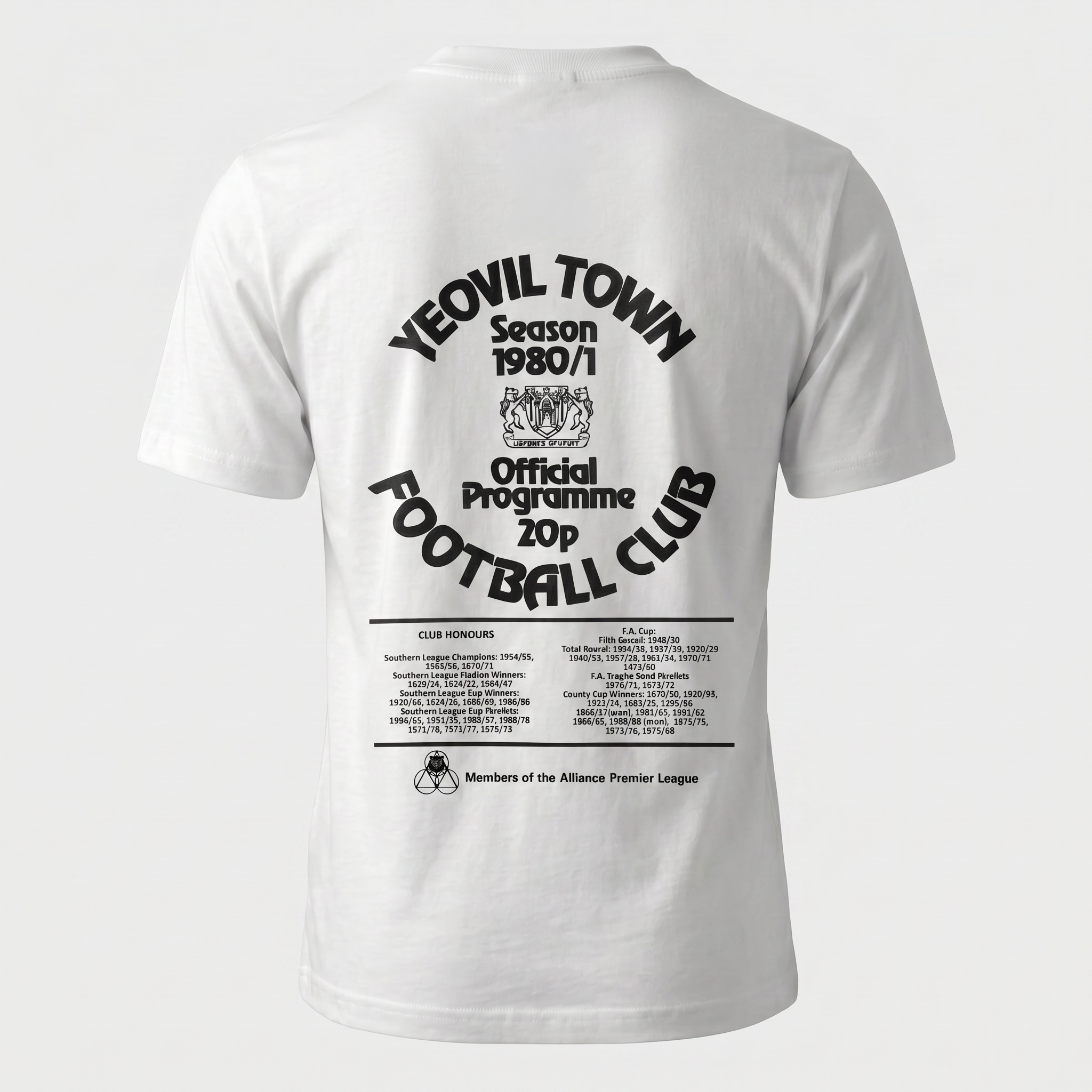 Vintage Programme White Tee