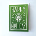 Bithday card - Crest