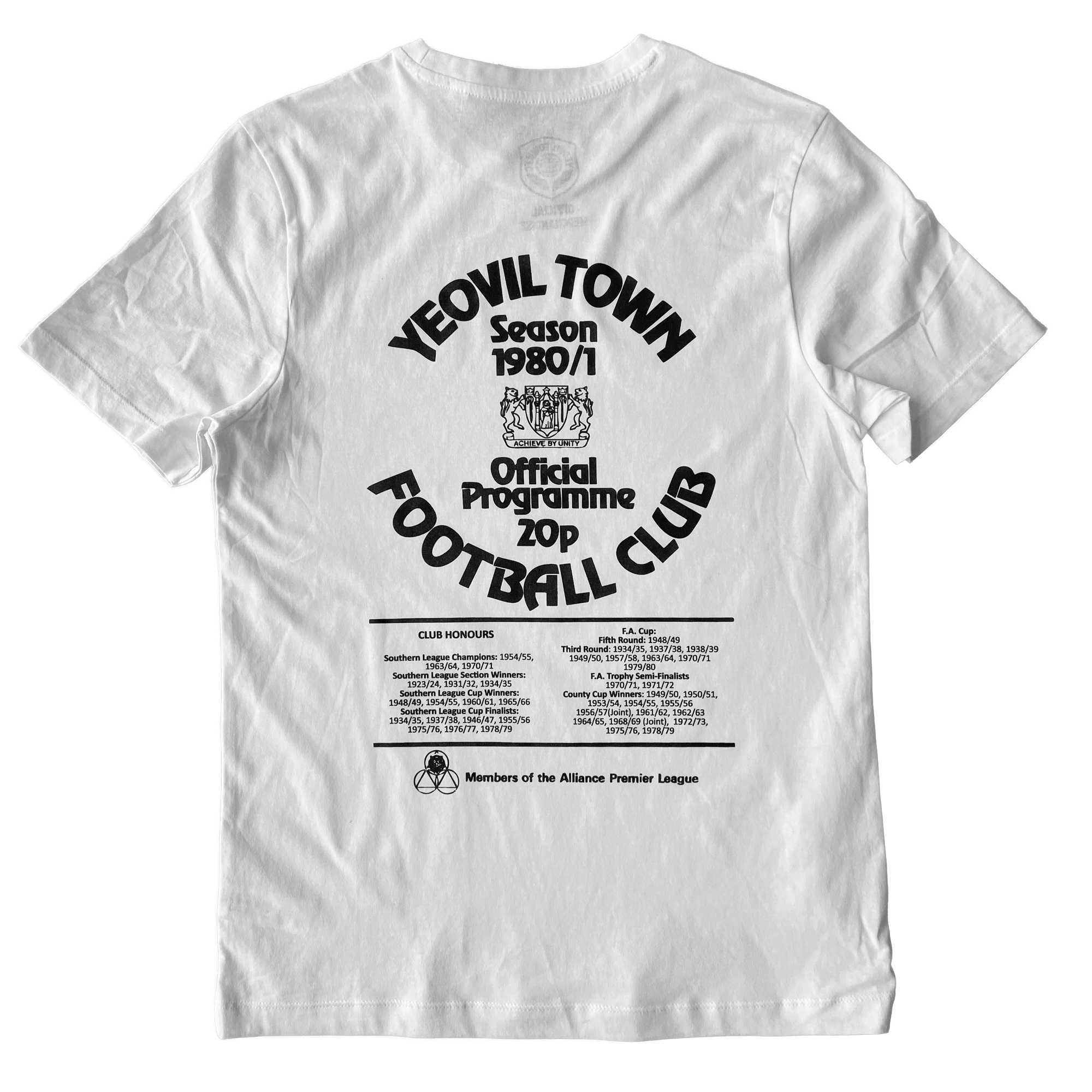 Vintage Programme White Tee