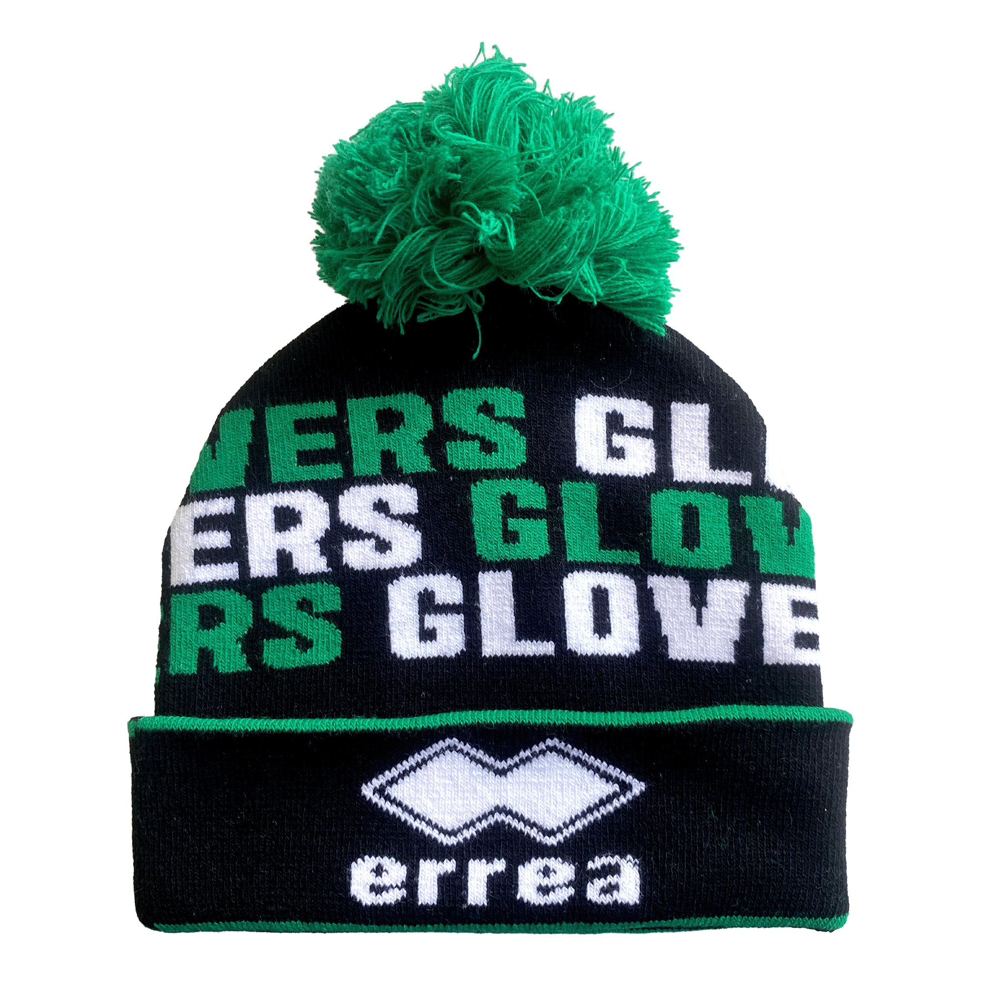 Black Errea Bobble Hat