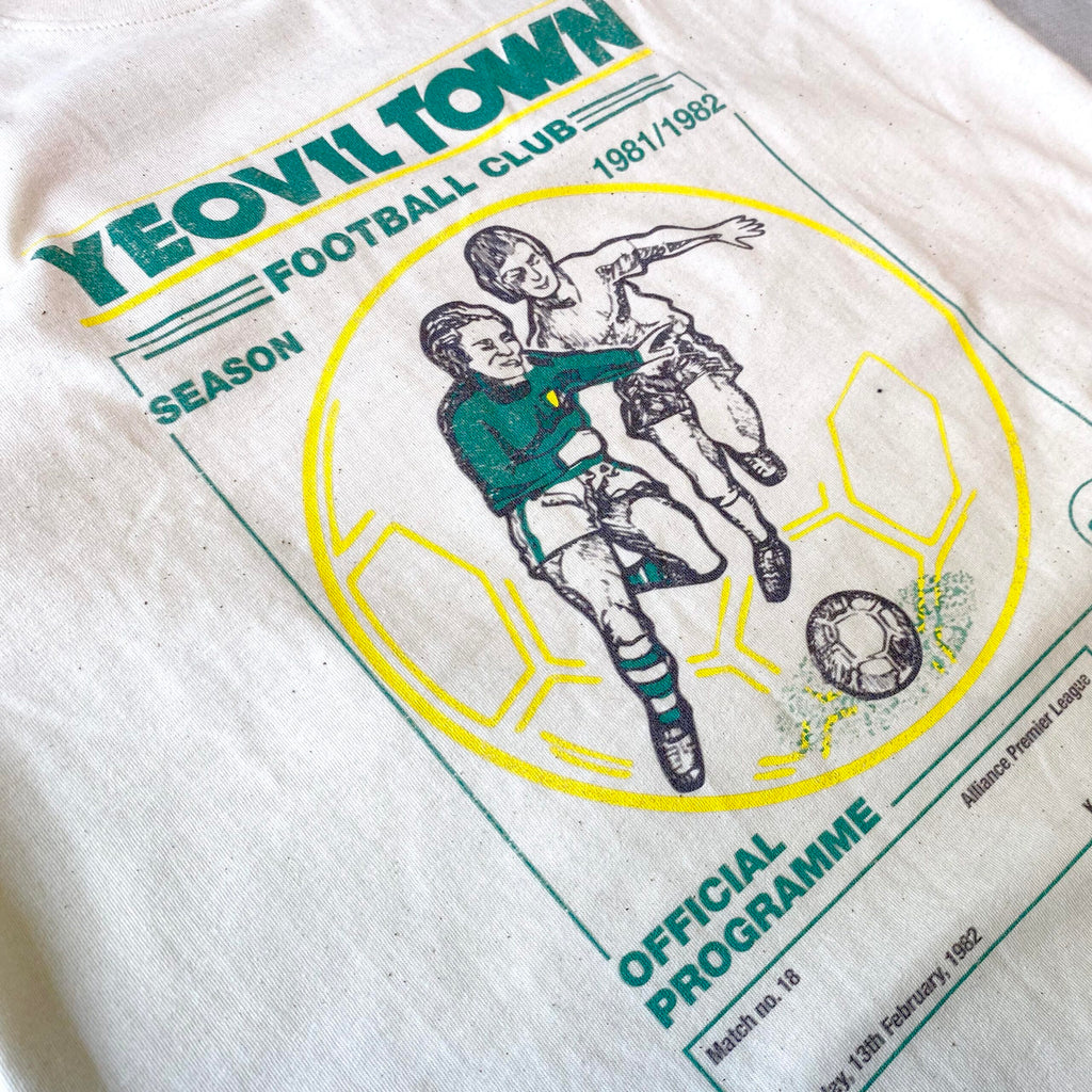 Retro programme T-Shirt - Footballers