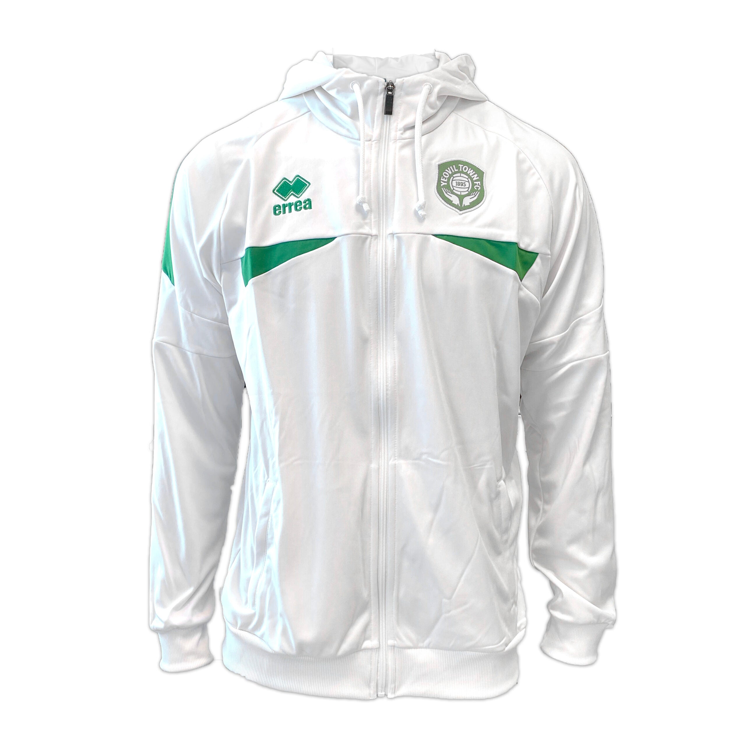 Errea white travel hoody