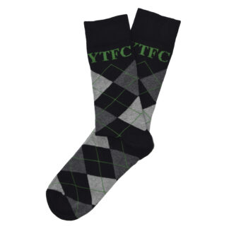 Socks Green and Black