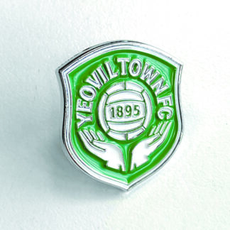 Green Crest Pin Badge