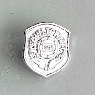 Metalalic Crest Pin Badge