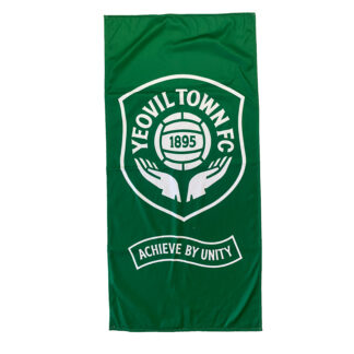 Green and White Towel