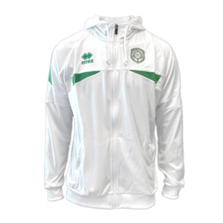 Errea white travel hoody
