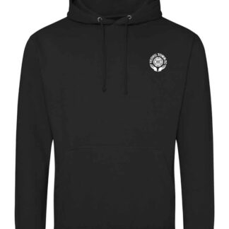 Black circle crest Hoody